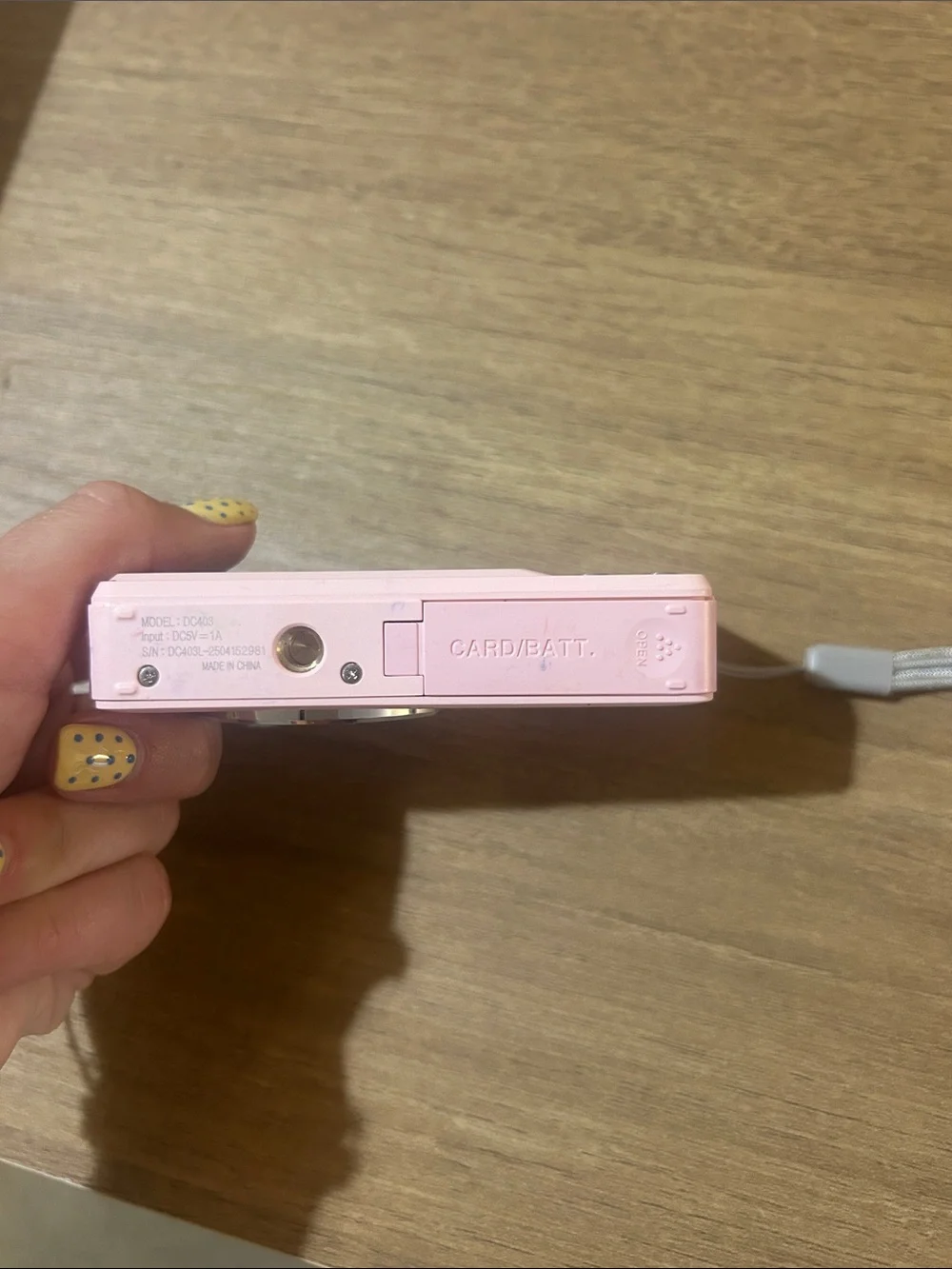 Compact Pink Digital Camera - 44.0 MP